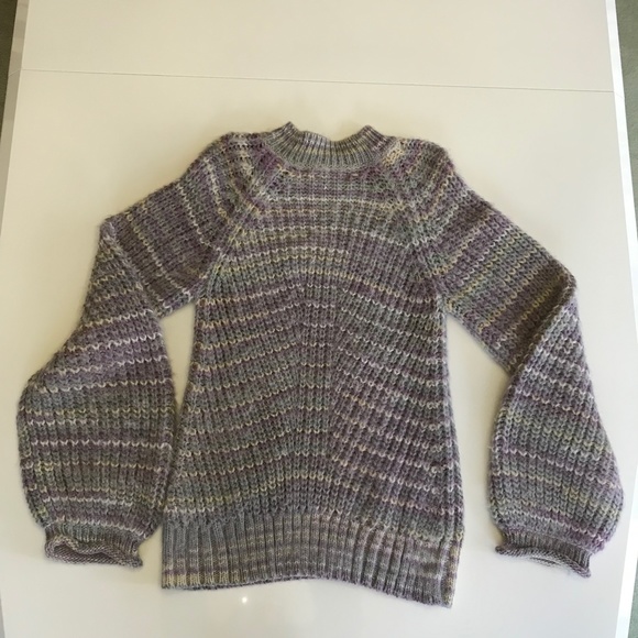 NWT NICHOLAS Maliya marled alpaca-blend sweater Medium - Picture 12 of 15